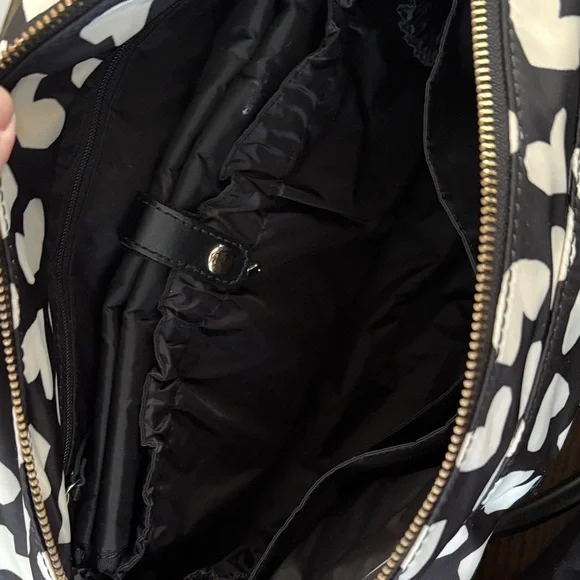 Kate Spade Black and White Heart Kids Bag - Picture 2 of 2